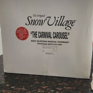 SOLD Dept. 56 VCarnival Carousel
